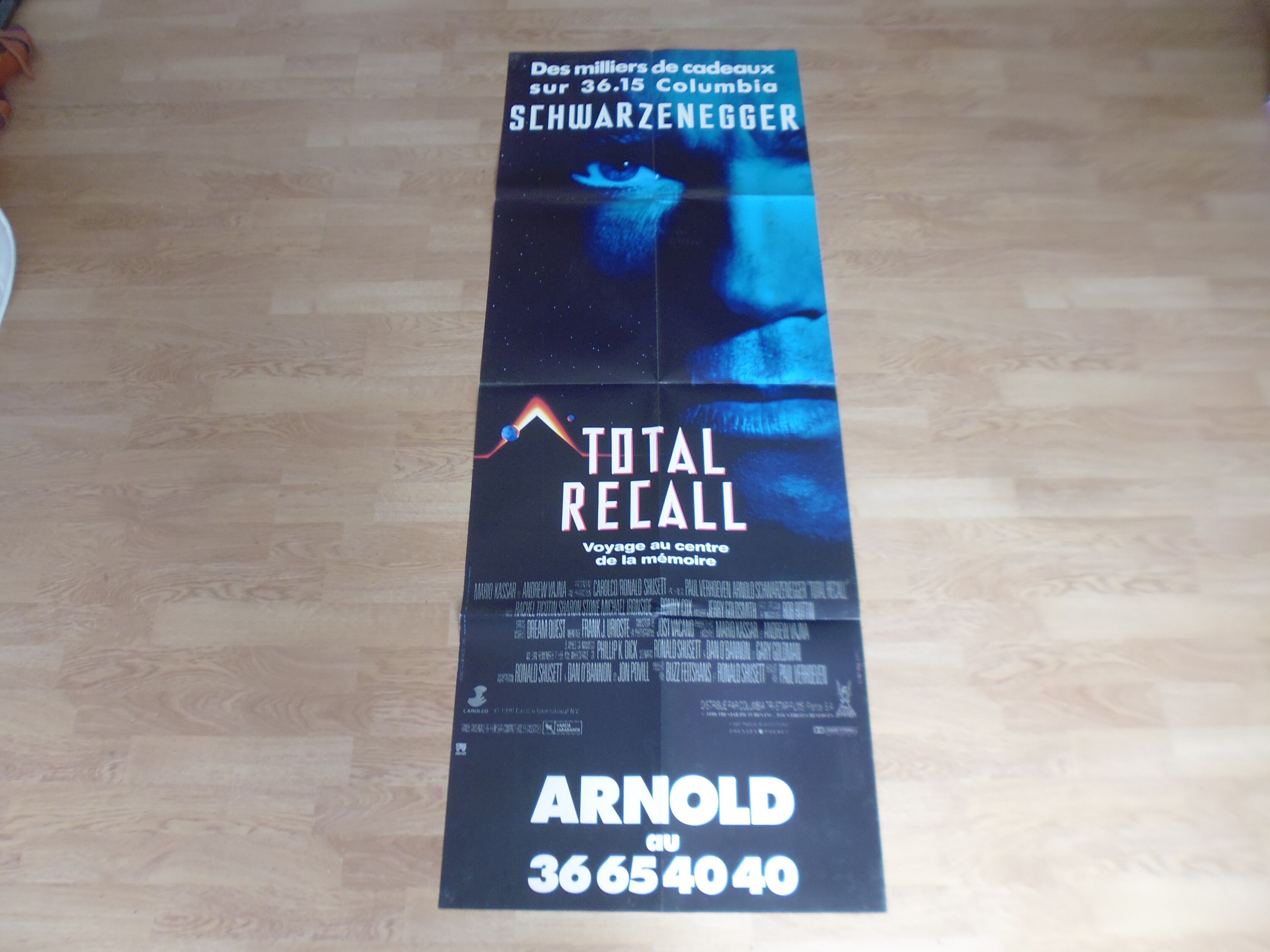 Total Recall 60x160cm Grand Format Affiche Cinéma Originale