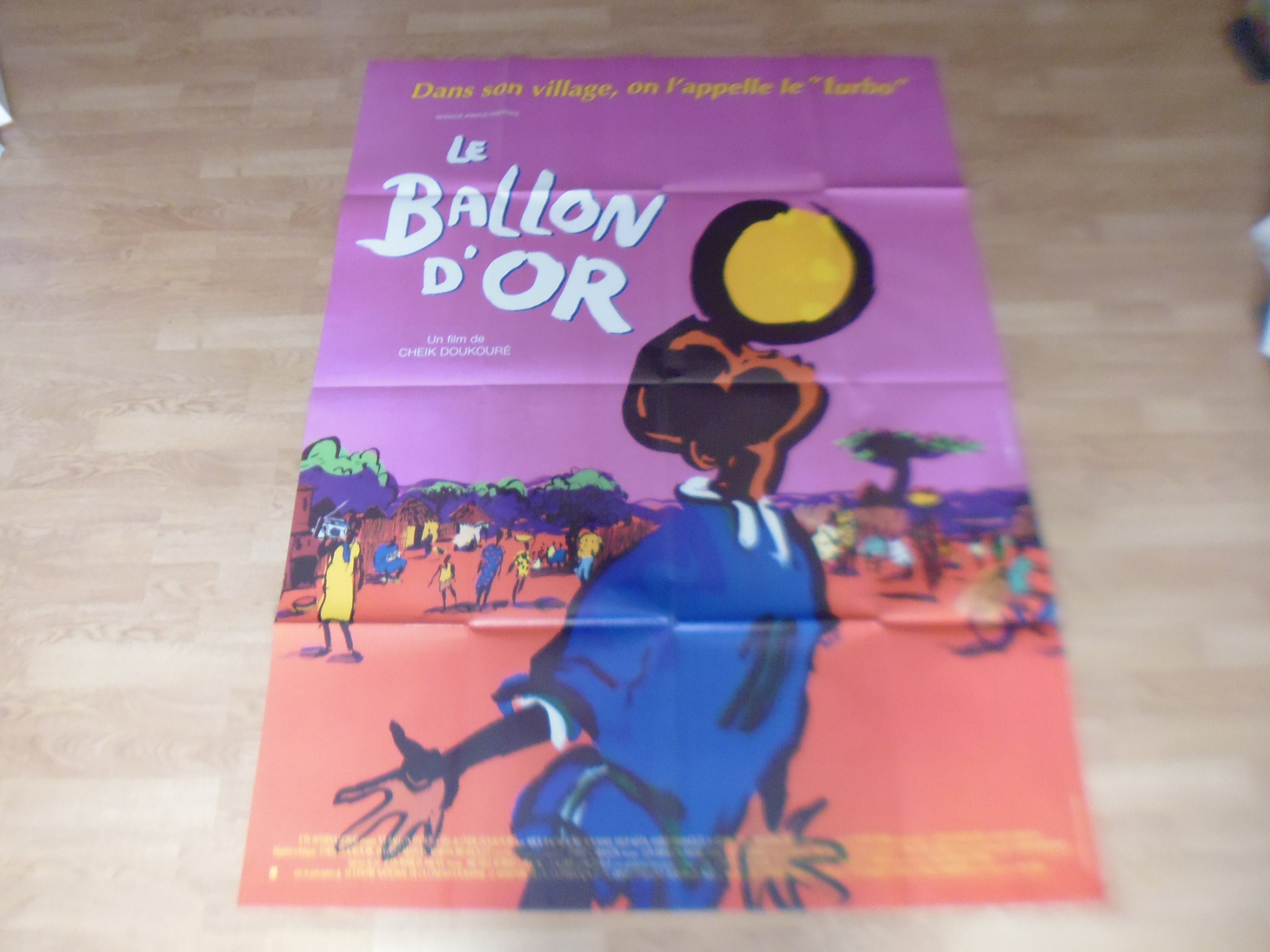 Le Ballon d'or 120x160cm Grand Format Affiche Cinéma Originale