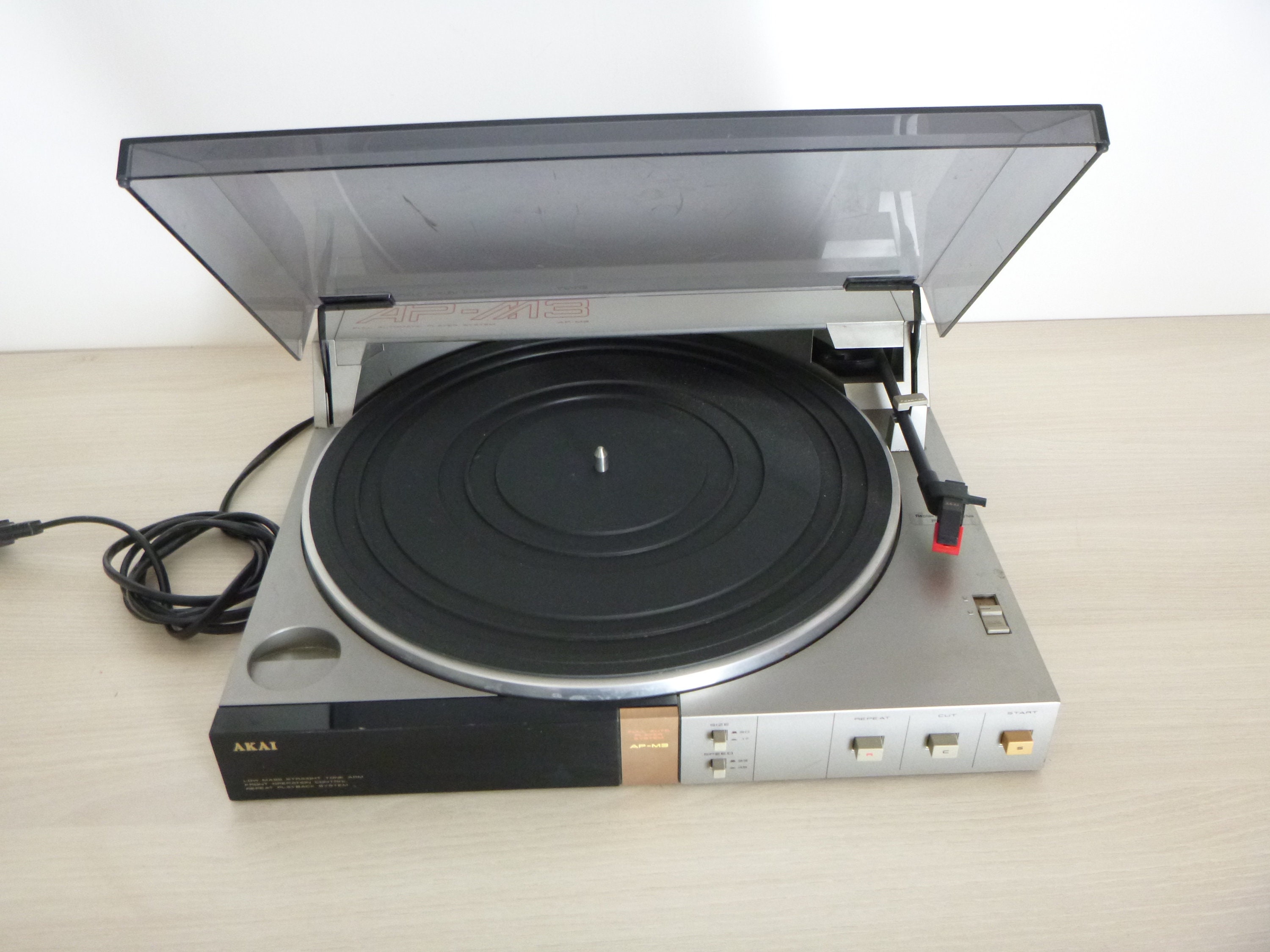 Superbe Tourne disque années 80 AKAI APM3turntablemusic Etsy
