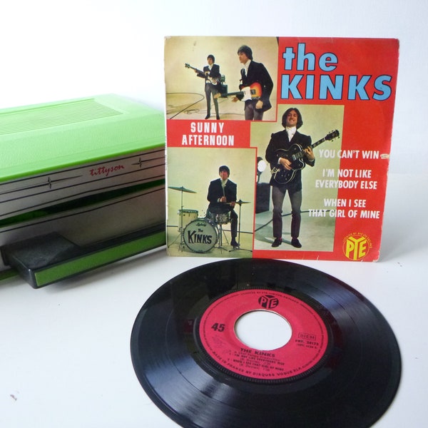 1966 The Kinks sunny afternoon original record 7' vinyl 45T