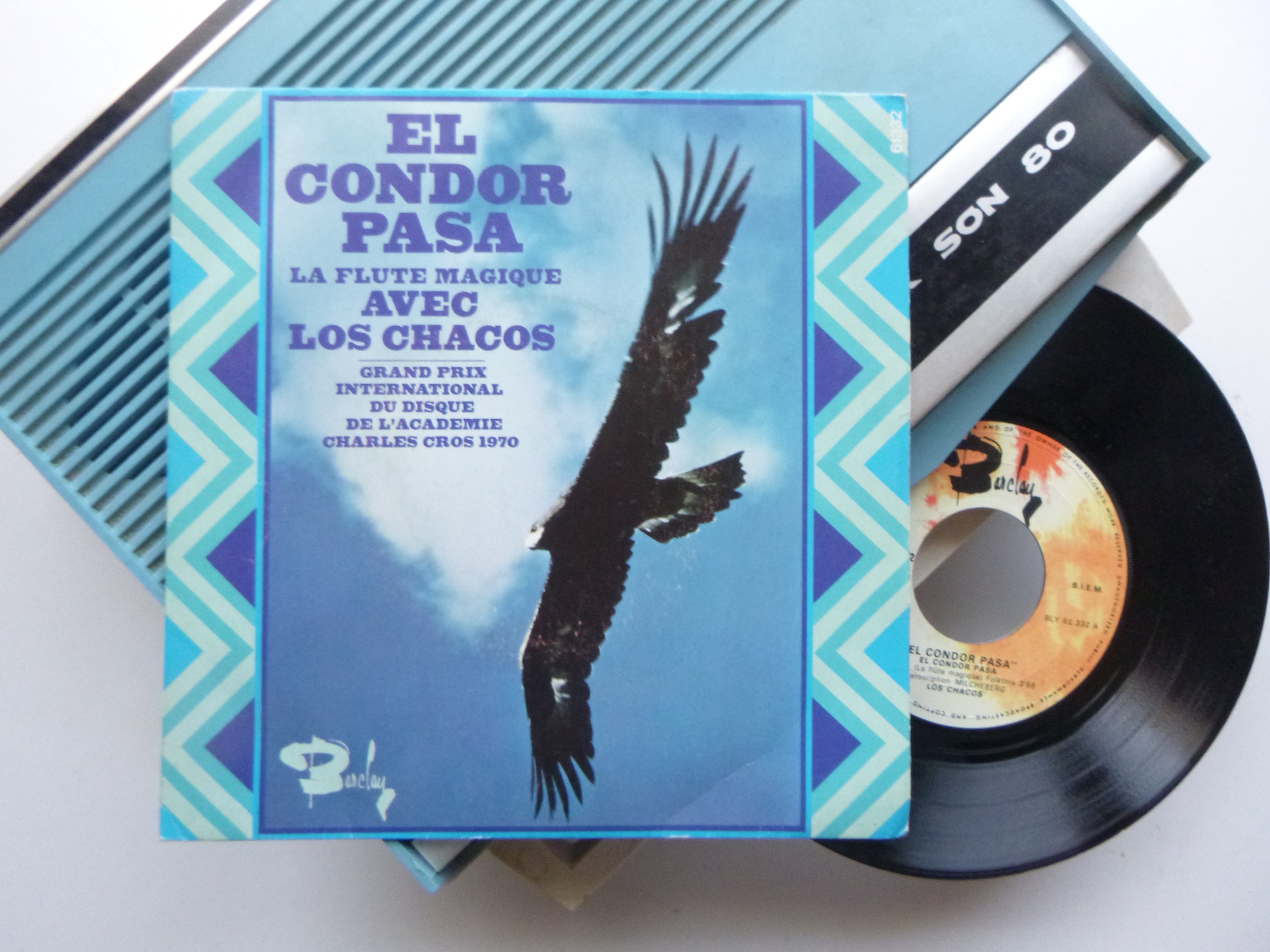 El cóndor pasa disco original 7' vinilo 45T - Etsy