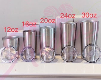 16oz Skinny Stainless Tumbler - Stainless Steel Tumblers, Insulated Tumblers, DIY Tumbler, Blank Tumbles, Epoxy Tumbler - Fast Shipping USA