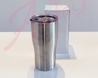 20oz Curve Stainless Tumbler - Stainless Steel Tumblers, Insulated Tumblers, DIY Tumbler, Blank Tumbles, Epoxy Tumbler - Fast Shipping USA