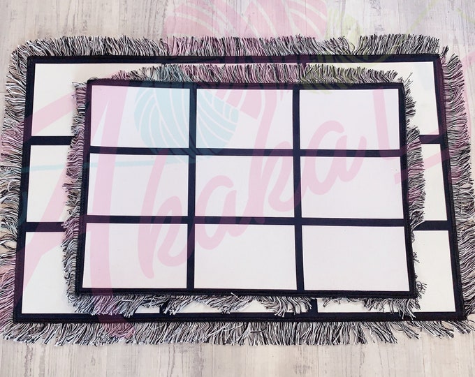 Sublimation Rug Blanks Sublimation Door Mat Blanks 9 Panels Sublimation
