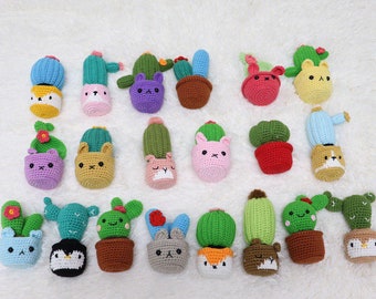 Baby Cactus Plant- Handmade Crochet Amigurumi Dolls -  A "ALREADY MADE" PRODUCT - Perfect for Gifts - Home Decor - Accessories