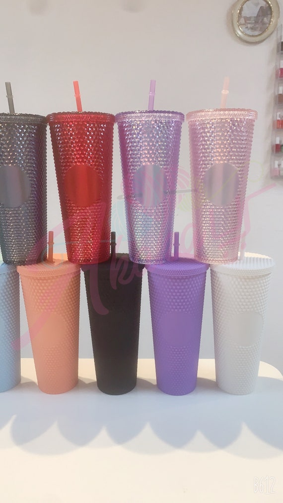Personalized Tumbler Plastic Cups with Lids and Straws Tumblers in Bulk  Custom Bridal Party Tumbler Plastic Cups Reusable (Pink)