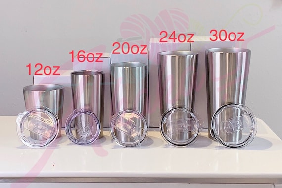 16oz Skinny Stainless Tumbler - Stainless Steel Tumblers, Insulated Tumblers, DIY Tumbler, Blank Tumbles, Epoxy Tumbler - Fast Shipping USA