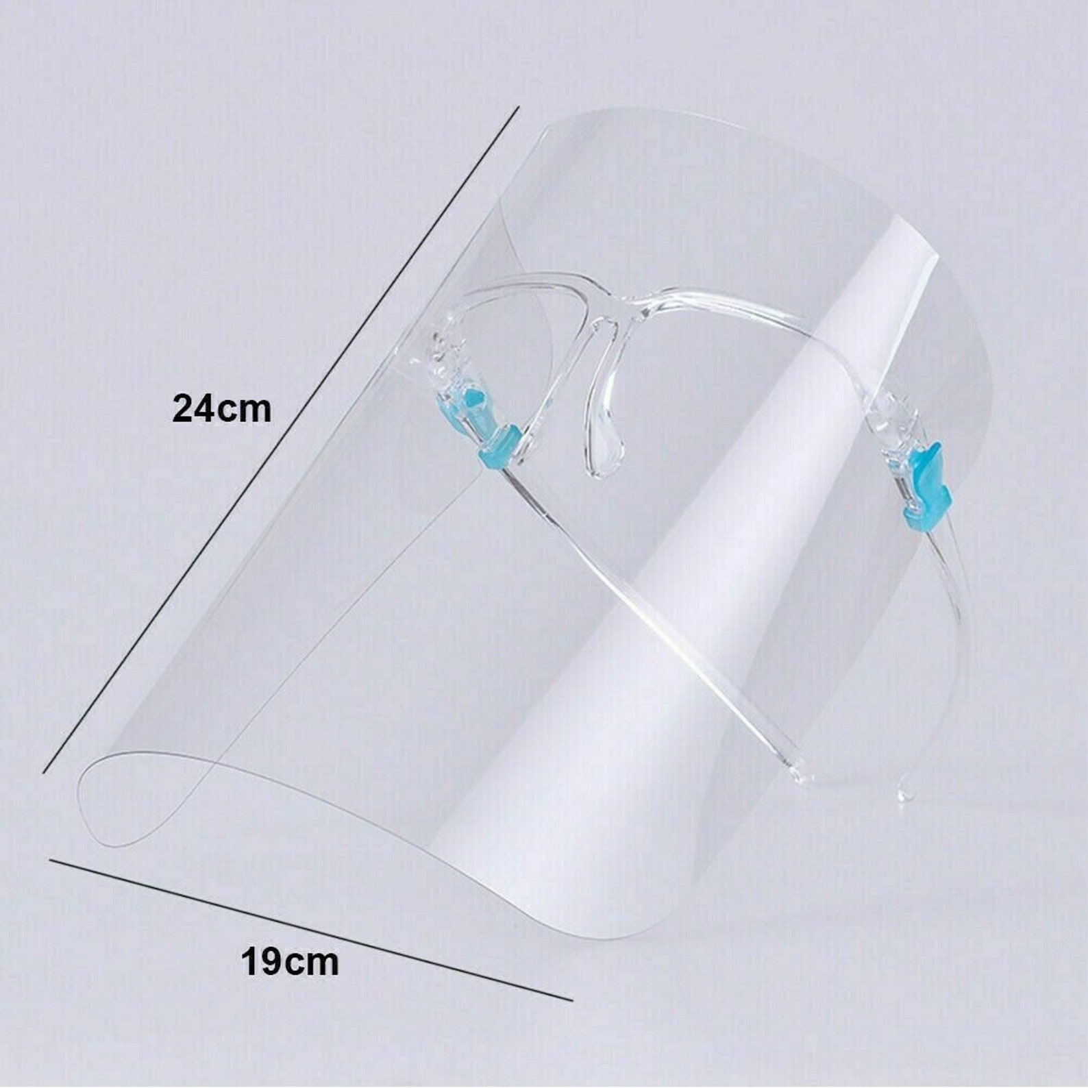 Face Shield Clear Glasses Protector - Prevention Face Shield - Clear ...
