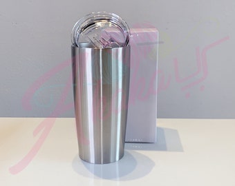 20oz Skinny Stainless Tumbler - Stainless Steel Tumblers, Insulated Tumblers, DIY Tumbler, Blank Tumbles, Epoxy Tumbler - Fast Shipping USA