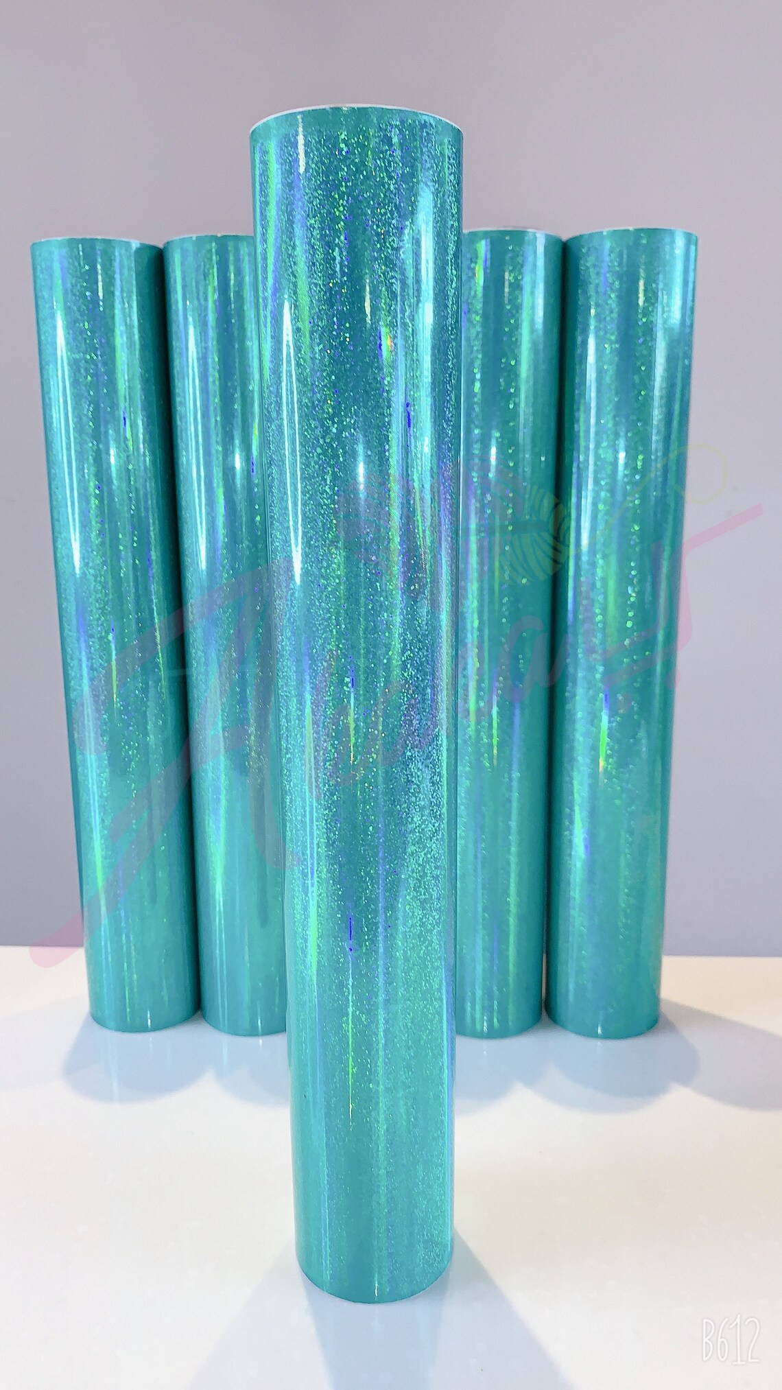 Teal Holographic Shimmer Vinyl for Cricut Silhouette Cutters Etsy