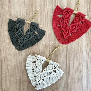 Patrón de minihoja de macramé: Tutorial para principiantes (Descarga digital) imagen 5