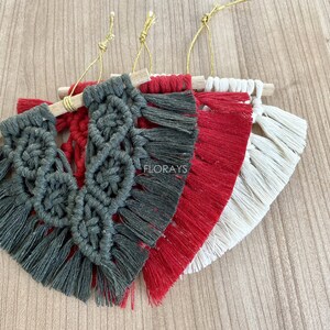 Patrón de minihoja de macramé: Tutorial para principiantes (Descarga digital) imagen 4