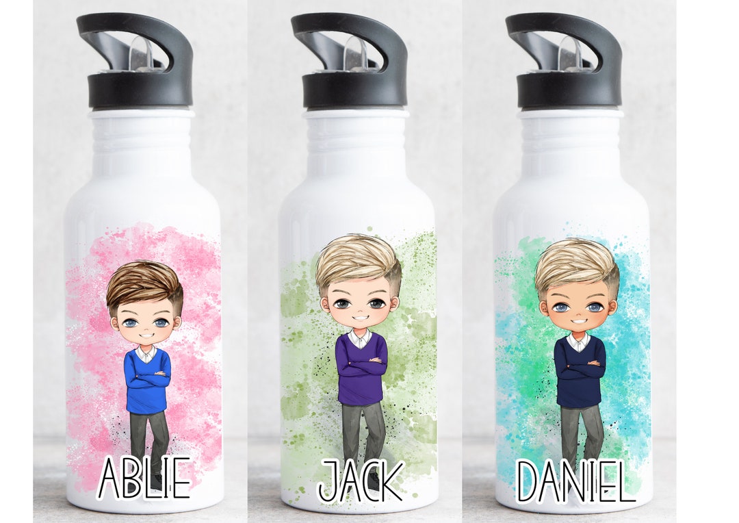 PERSONALISED SCHOOL BOY Bottle Boys School Bottle Boys Drink Bottle
