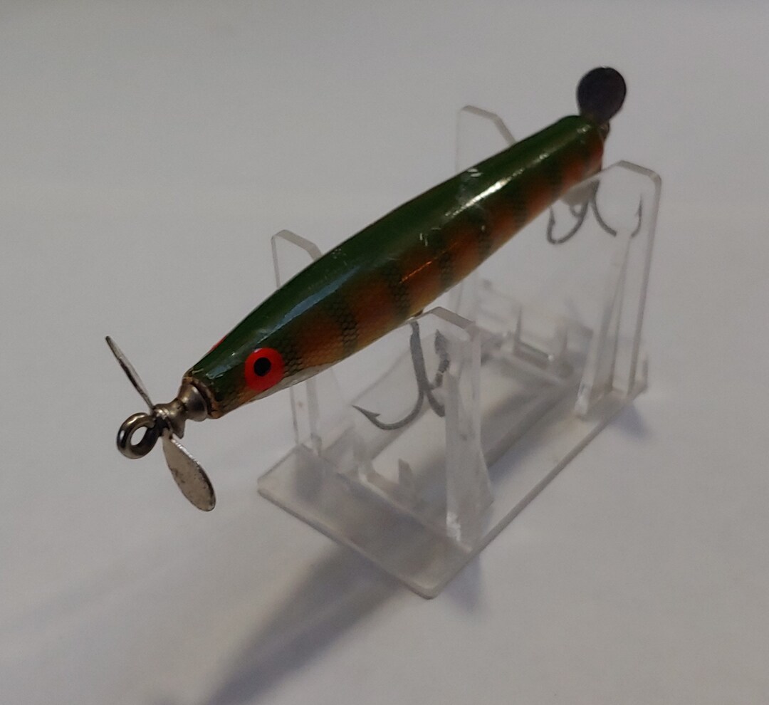 Leurre De Pêche Bombardier Signe En étain 11 X 4 PLUG TOP