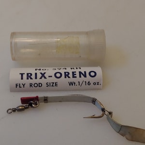 1940S South Bend Fly Rod TRIX ORENO in Original Tube; Older Than Vintage