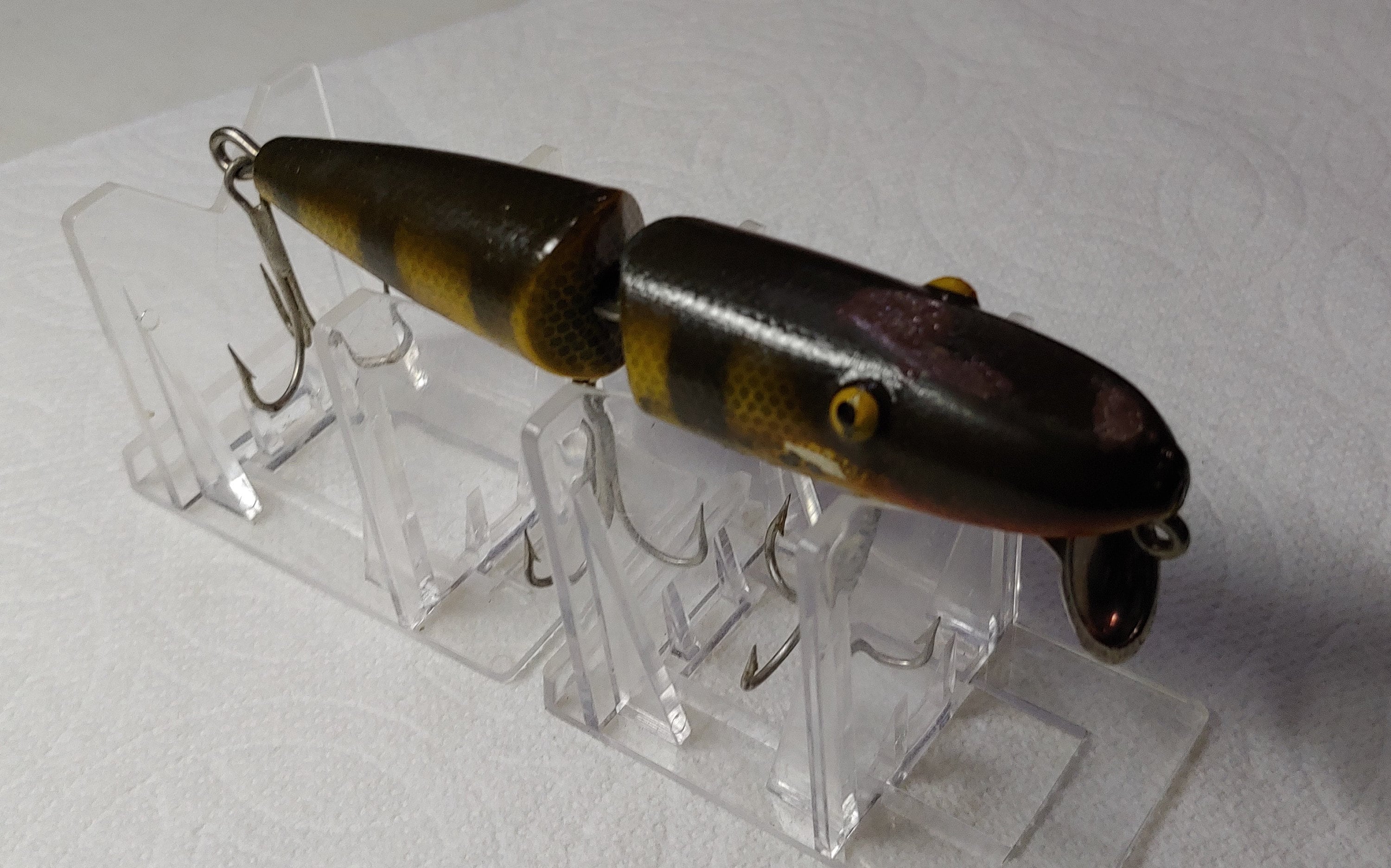 Vintage 1980s Fishing Lure: Mann's Deep Diving Loudmouth Rattling
