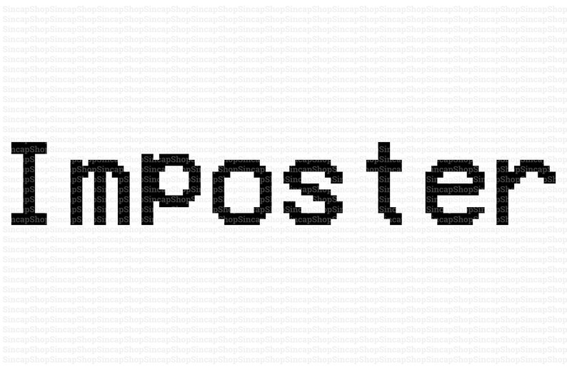 Download Impostor Svg Crewmate Svg Among Us Impostor Silhouette | Etsy