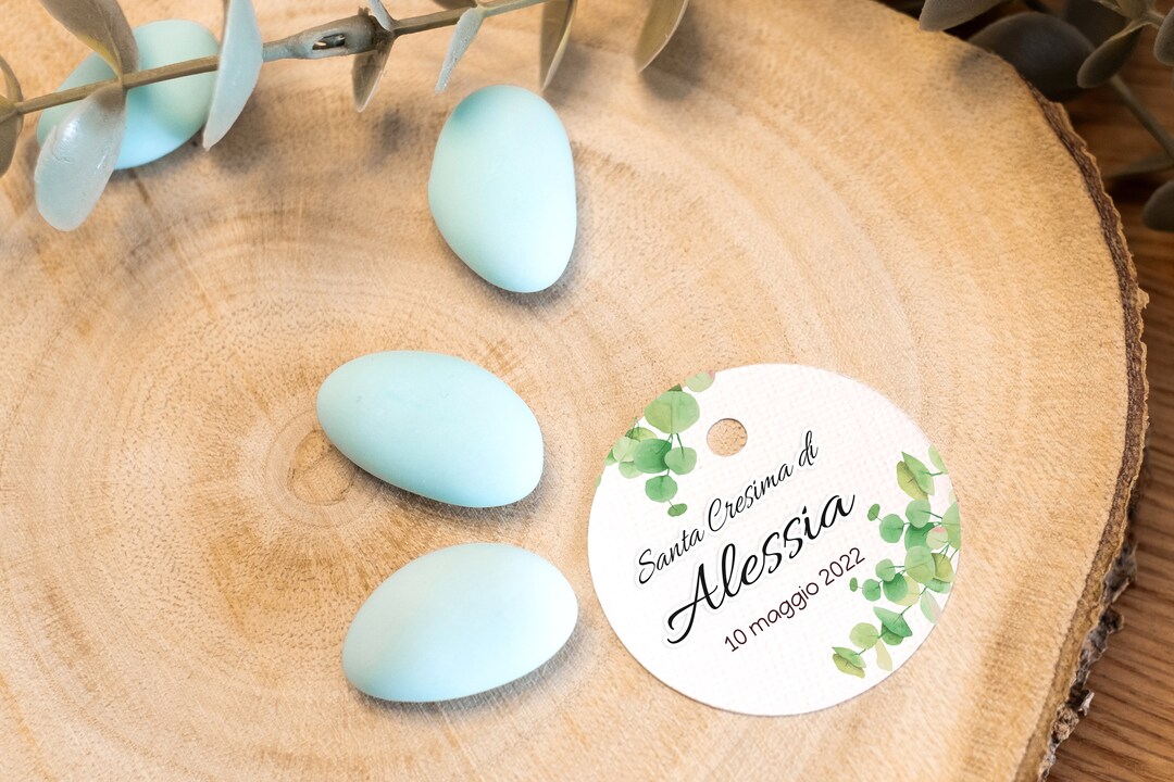 100 pezzi Etichette personalizzate delicate per regalo di