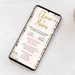 Invito digitale di matrimonio, invito per sposi, digital wedding invitation, invito di matrimonio, invitation for wedding, invito matrimonio