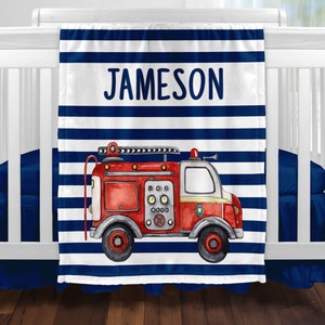 Fire truck receiving blankets hot sale