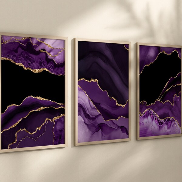 Geode Wall Art Etsy