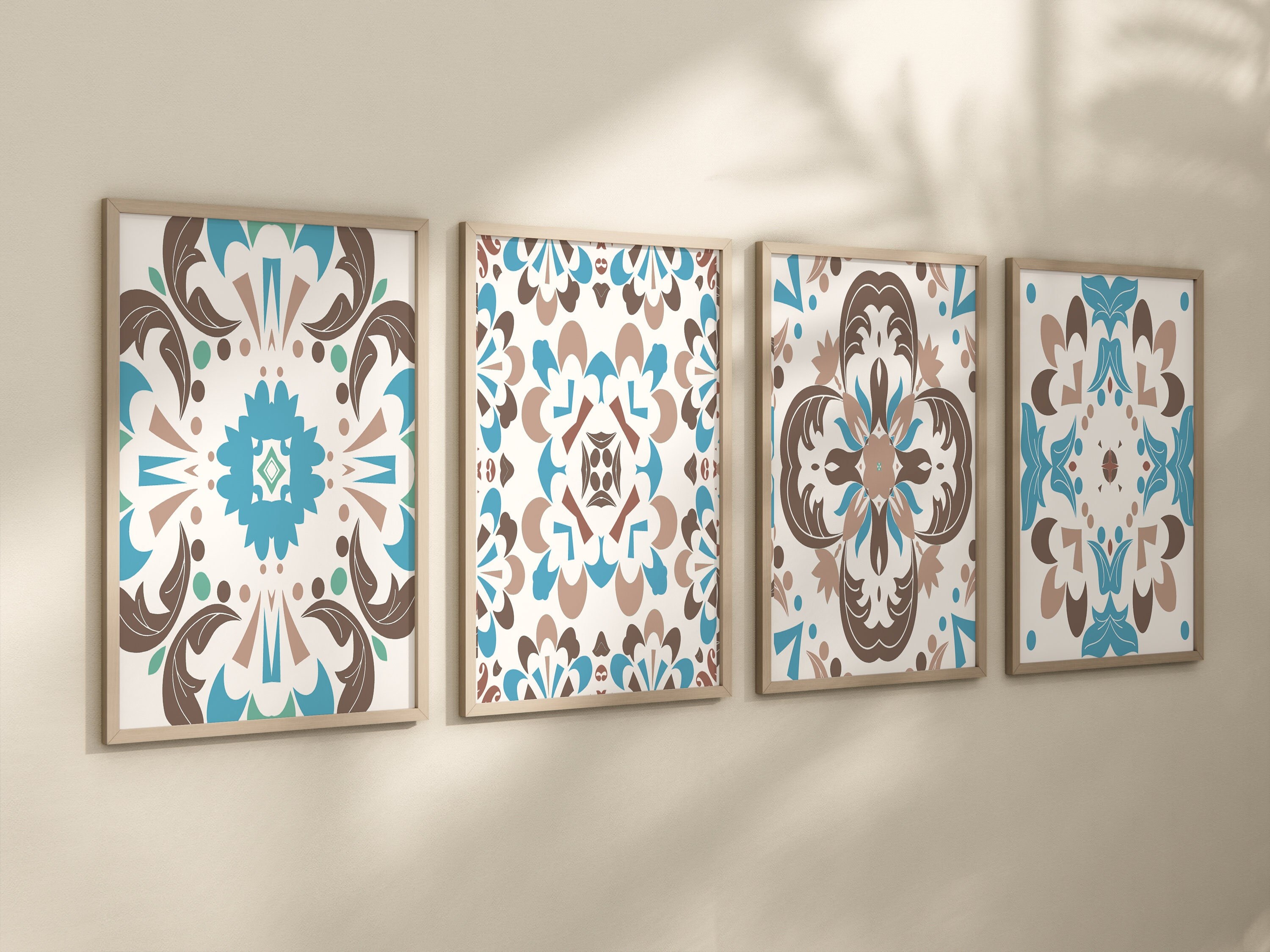 Talavera Tile Wall Art Mediterranean Prints Canvas or Framed Etsy