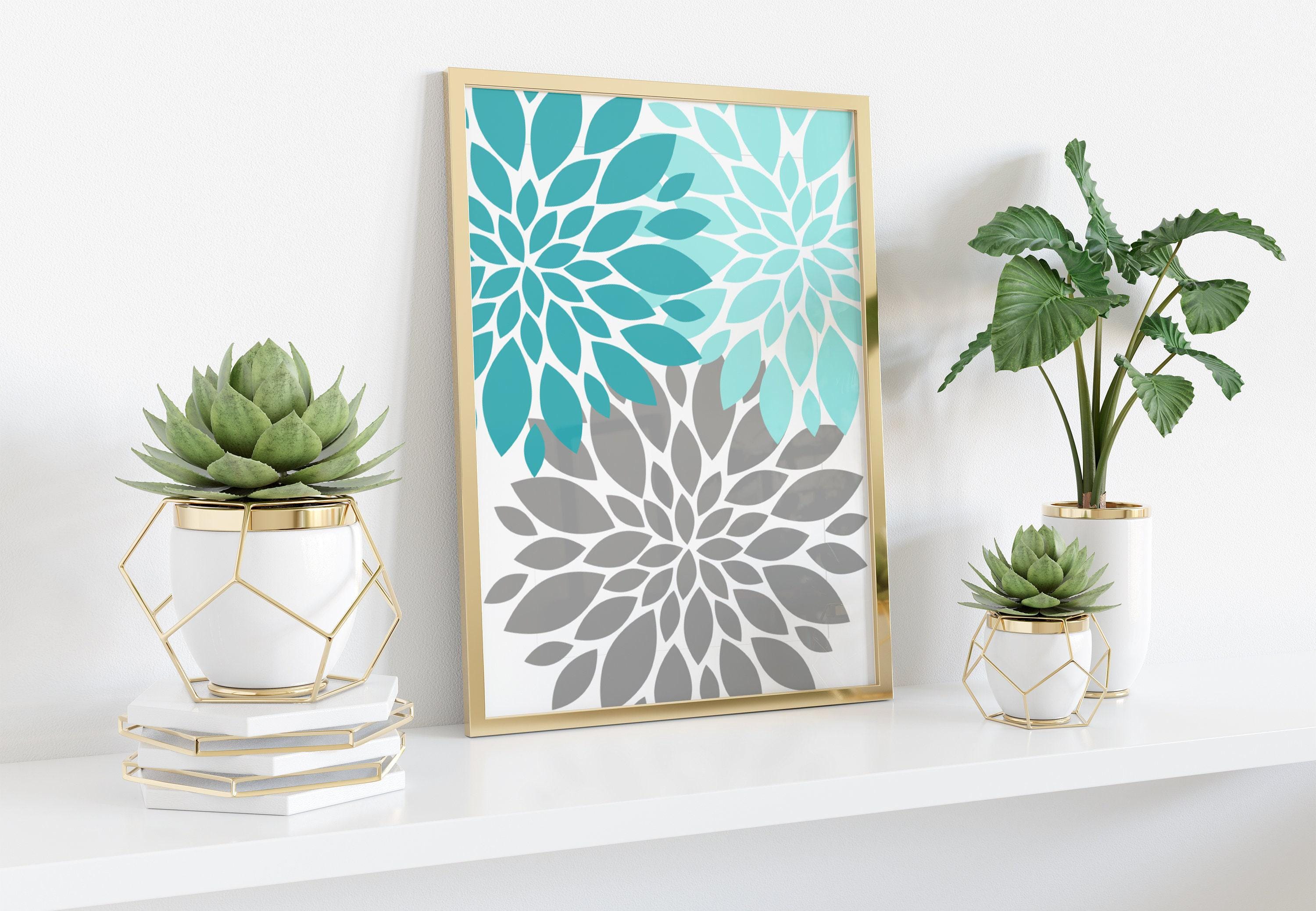 Society6 ケース Aloha flower by Grey And Aqua Aqua Blue and White Hawaiian Flowers Tough Case for Samsung