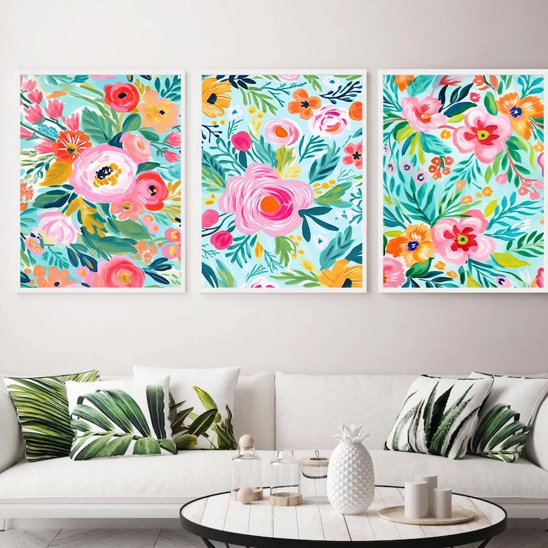 Preppy Flower Floral - Etsy