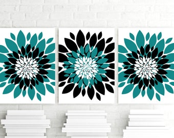 Turquoise Bathroom Wall Art - Etsy