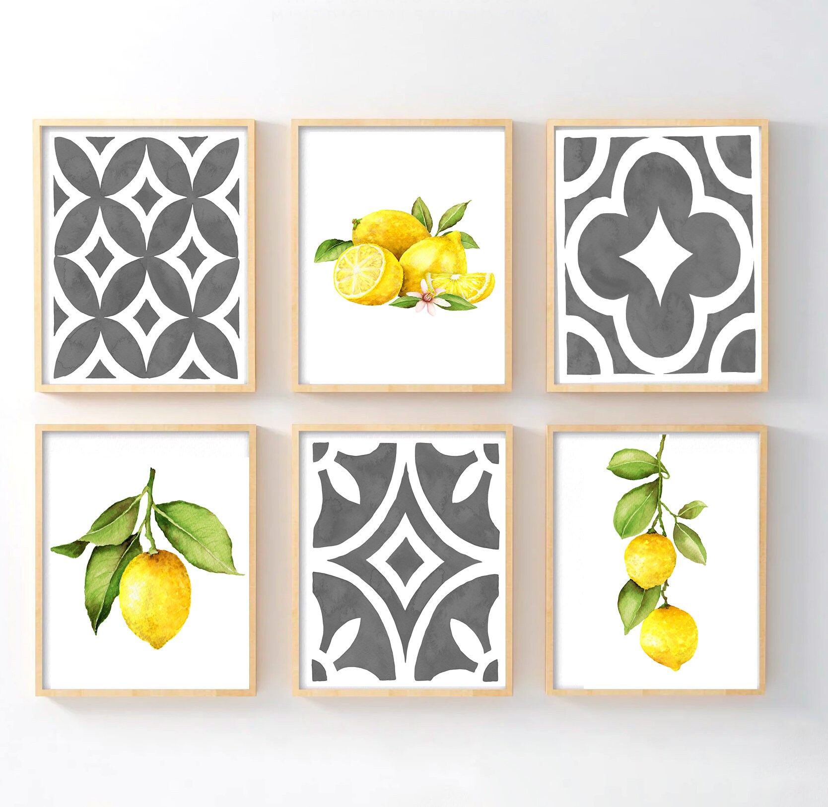 Lemon wall cheap art