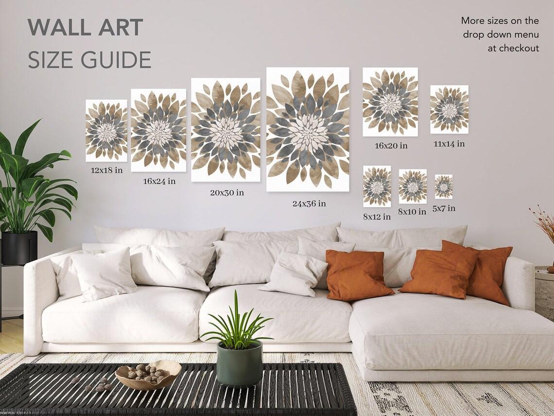Society6 ケース Aloha flower by Grey And Aqua Aqua Gray Flower Wall Art - Flower Print - Canvas Aqua Gray