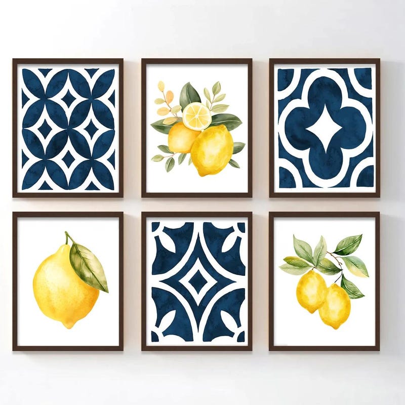 Lemons for Kitchen - Etsy