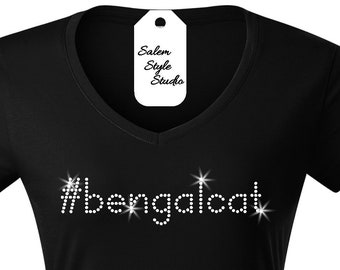 Cincinnati Bengals rhinestone shirt transfer