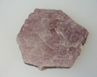 Lepidolite Crystal Natural Hexagon Transformation Stone MADAGASCAR 83mm