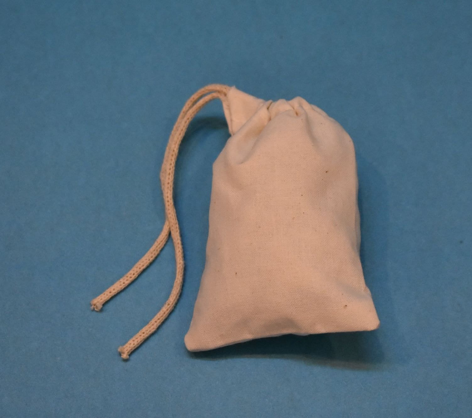 Size 5/"x7/" inches Natural Cotton Muslin bags *Eco-Friendly* Choose from QTY