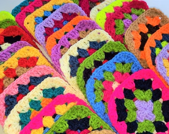 Granny Squares / Crochet Squares / Afghan Squares