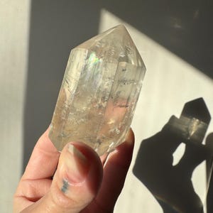Honey Calcite Tower // Rainbow Calcite