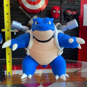 3D printed Blastoise statue