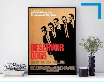Reservoir Dogs Inspired Movie Film Art Poster Photo Art Print Home Wall D\u00e9cor
