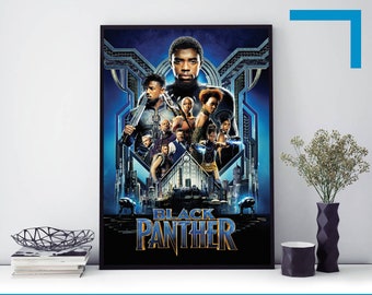 Black Panther Poster Etsy