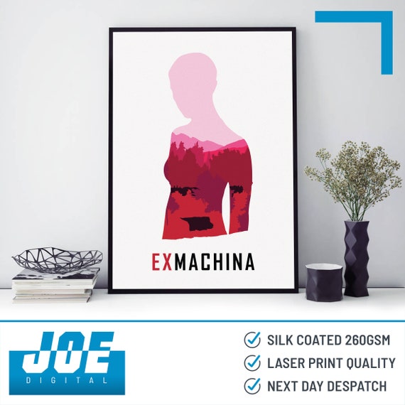 15 Ex Machina Movie Film Poster Print A3 A5 Home Etsy 15 Ex Machina Movie Film Poster Print A3 A5 Home Etsy