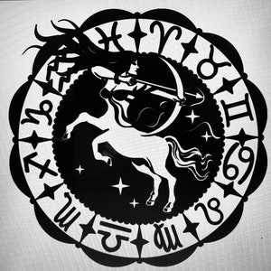 Sagittarius Zodiac Decal