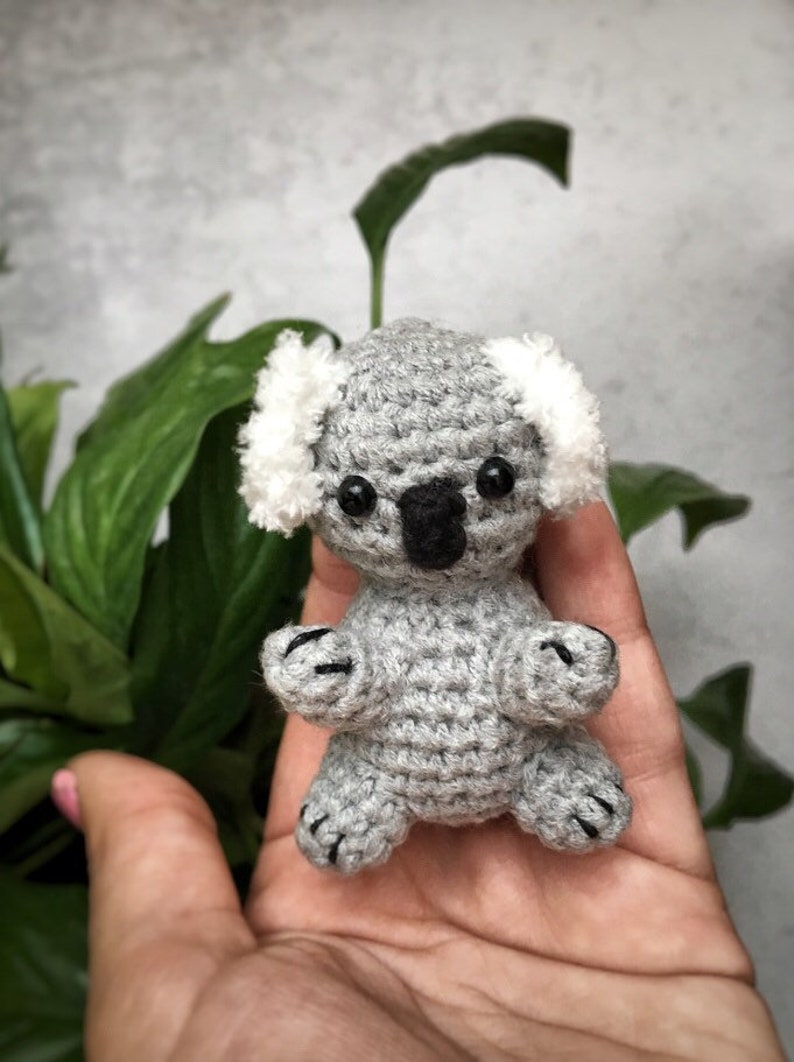 Koala bear baby miniature koala mini plush gift Australian Etsy