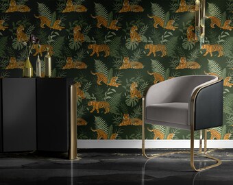 Tiger Wallpaper Etsy Tiger Wallpaper Etsy