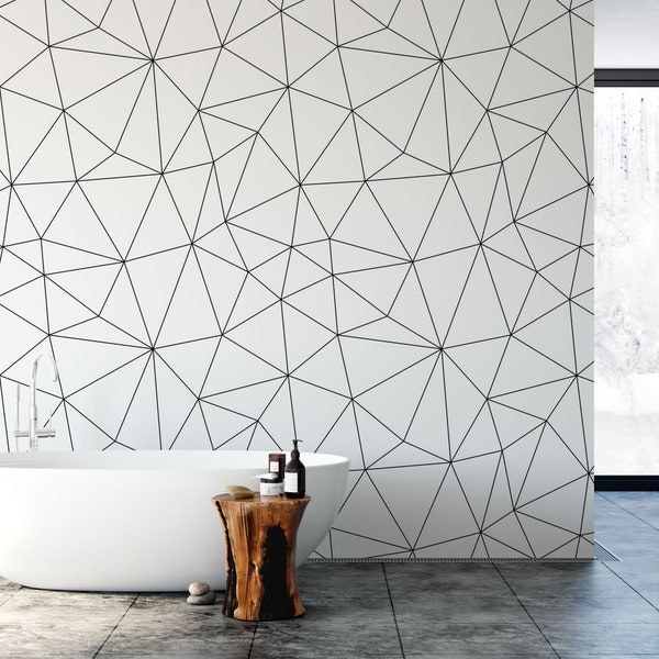 Bathroom Wallpaper - Etsy