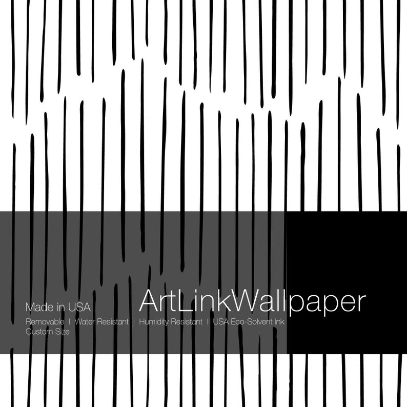 Minimalist Removable Wallpaper. Chevron Wallpaper. Modern Wallpaper. Peel and stick Wallpaper. Self-adhesive Wallpaper. 239 image 4