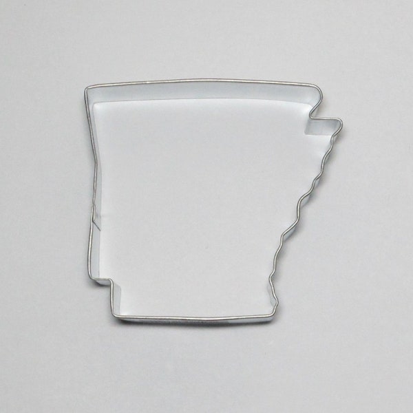 3.5" Arkansas AR Cookie Cutter The Natural State Map Shape Outline USA