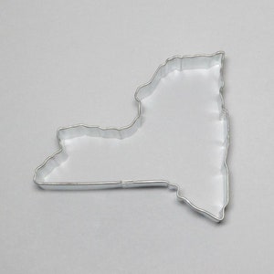 3.25" New York NY Cookie Cutter USA Map Outline Big Apple The Empire State