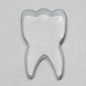 3&quot; Molar Shape Cookie Cutter Dental Dentist Oral Hygiene Tooth Fairy