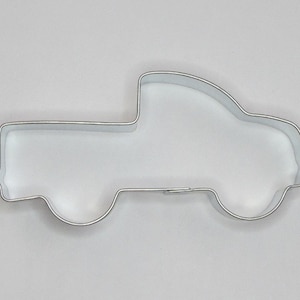4&quot; Pickup Truck Cookie Cutter Tin Plated Steel Farm Country Car 4x4